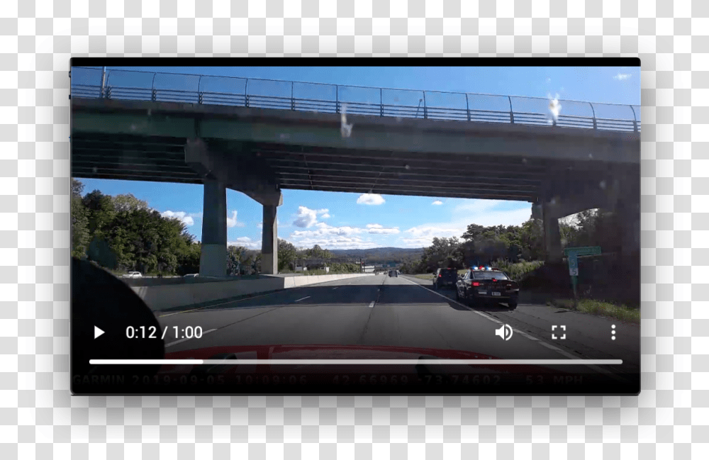 Overpass, Road, Freeway, Car, Vehicle Transparent Png