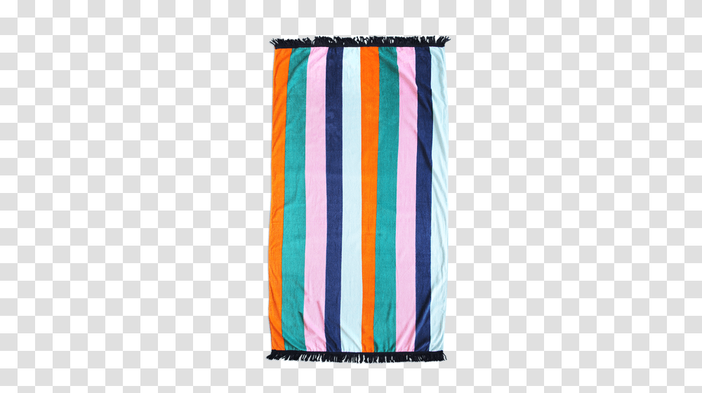 Oversized Striped Beach Towel, Cushion, Pillow, Rug, Blanket Transparent Png