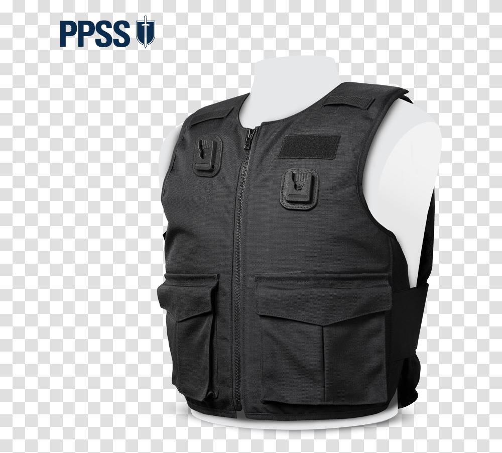 Overt Stab Proof Vest, Apparel, Lifejacket, Person Transparent Png