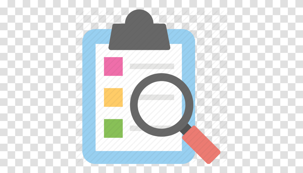 Overview Clipart Document Review, Magnifying Transparent Png