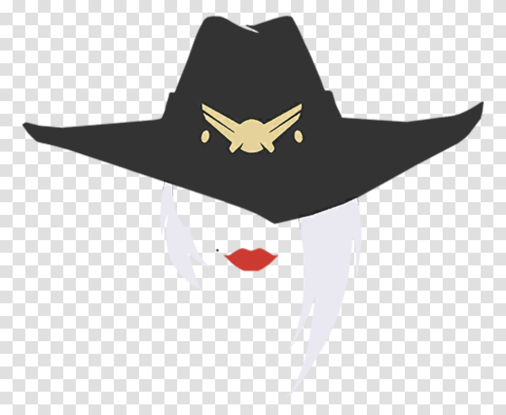Overwatch Ashe Icon, Apparel, Cowboy Hat Transparent Png