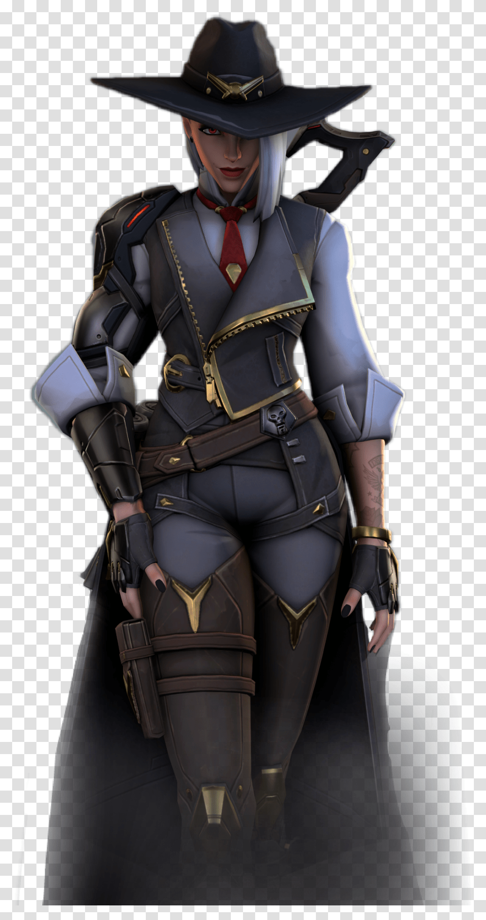 Overwatch Ashe Overwatchashe Soldier, Person, Human, Hat Transparent Png