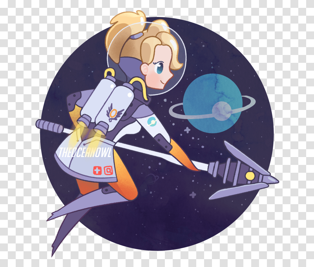 Overwatch Astronaut, Paddle, Oars Transparent Png