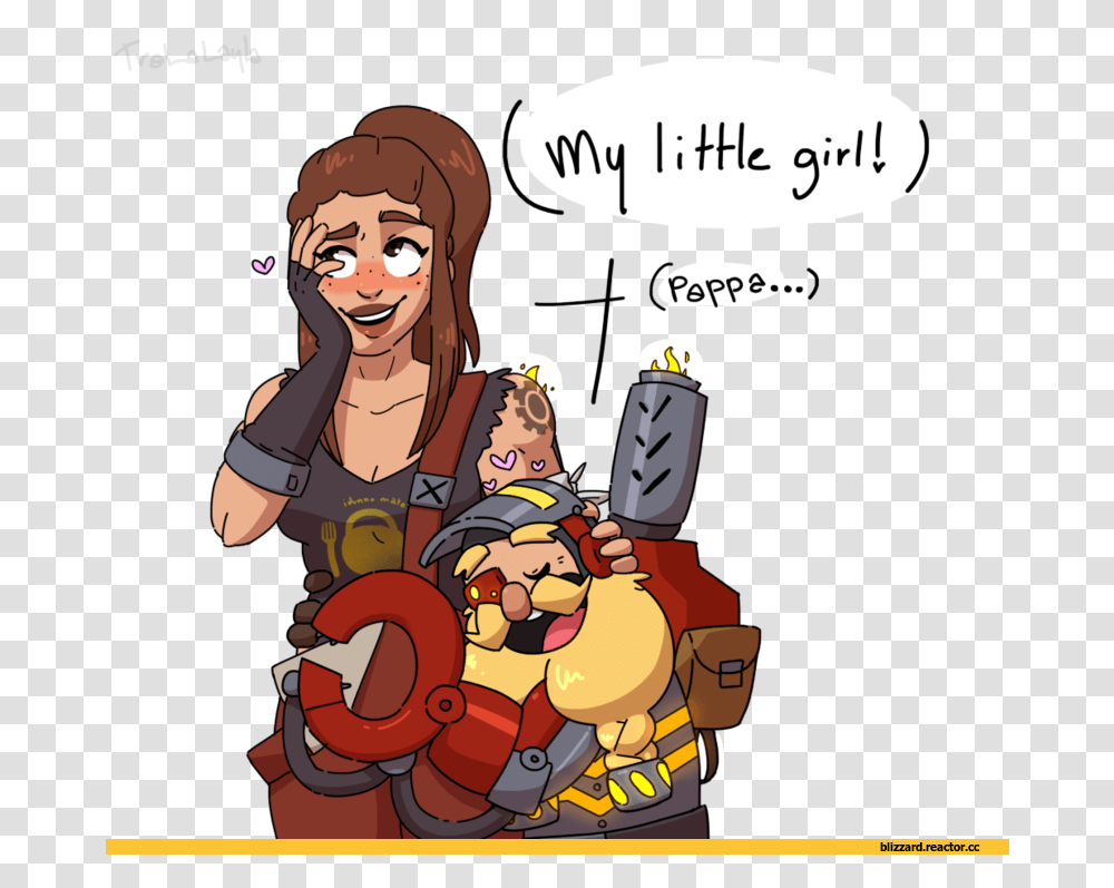 Overwatch Brigitte X, Comics, Book, Person, Human Transparent Png