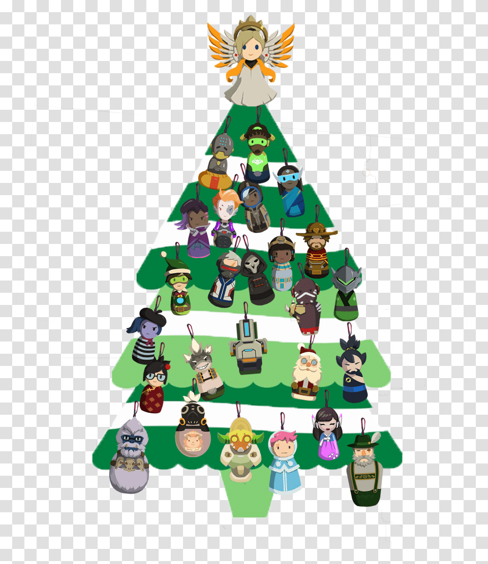 Overwatch Christmas Tree Spray, Plant, Ornament Transparent Png