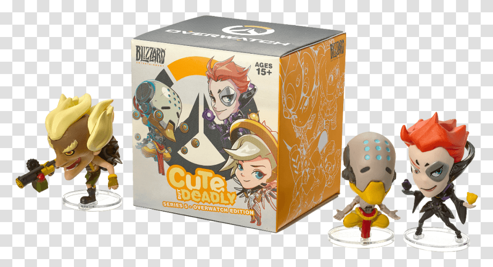 Overwatch Cute But Deadly Series, Box, Carton, Cardboard, Food Transparent Png