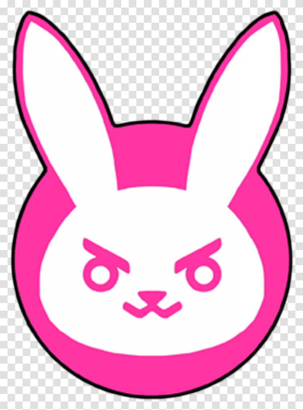 Overwatch D Va Clipart Overwatch Dva Logo, Animal, Mammal, Rabbit, Rodent Transparent Png