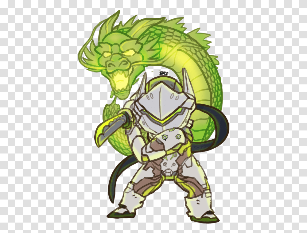 Overwatch Dragn De Genji, Person, Human, Animal, Insect Transparent Png
