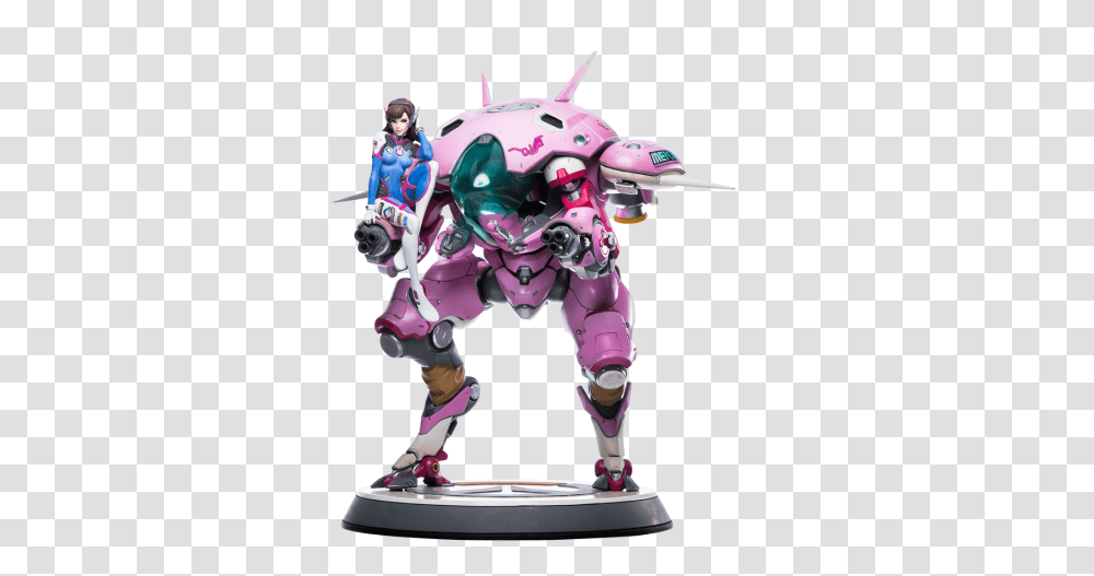 Overwatch Dva Figure, Toy, Robot, Costume, Person Transparent Png