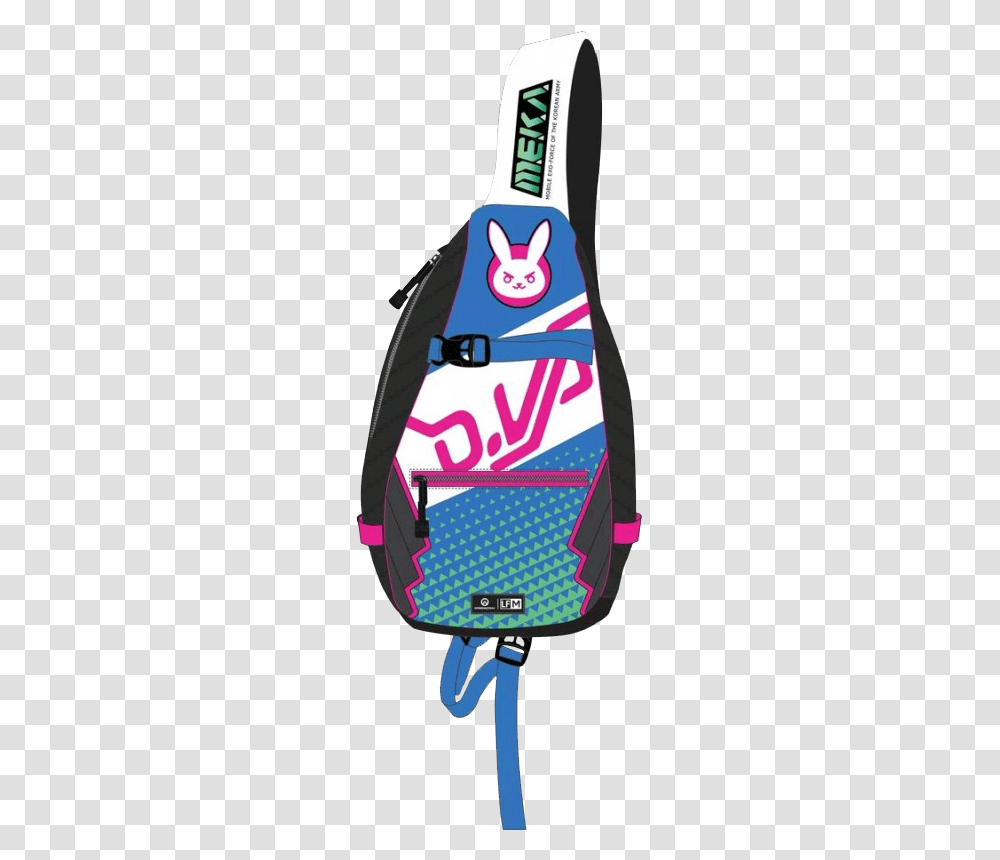 Overwatch Dva Sling Backpack Apparel, Bag Transparent Png