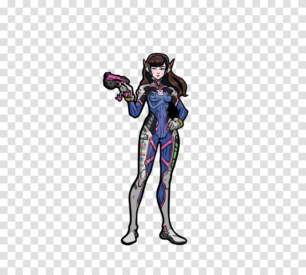 Overwatch Figpin, Person, Costume, Book, Comics Transparent Png