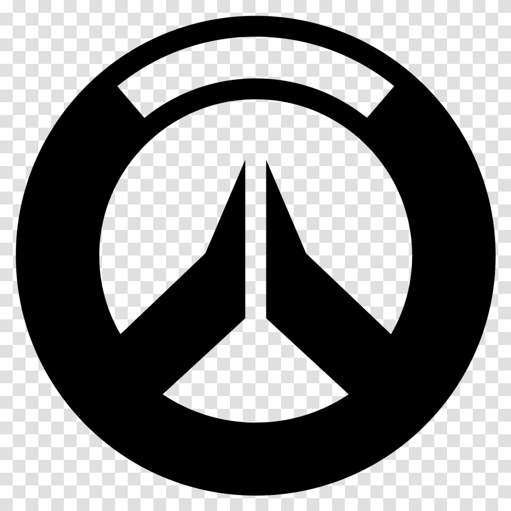 Overwatch Filled Icon Overwatch Icon, Gray, World Of Warcraft Transparent Png