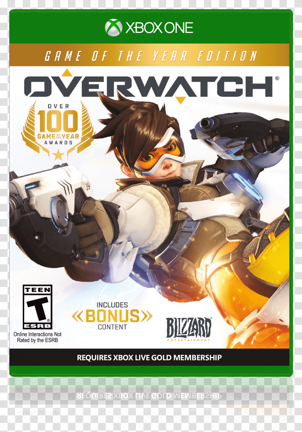 Overwatch Game Of The Year Edition Xbox One Xbox One Overwatch Game, Helmet, Apparel, Poster Transparent Png
