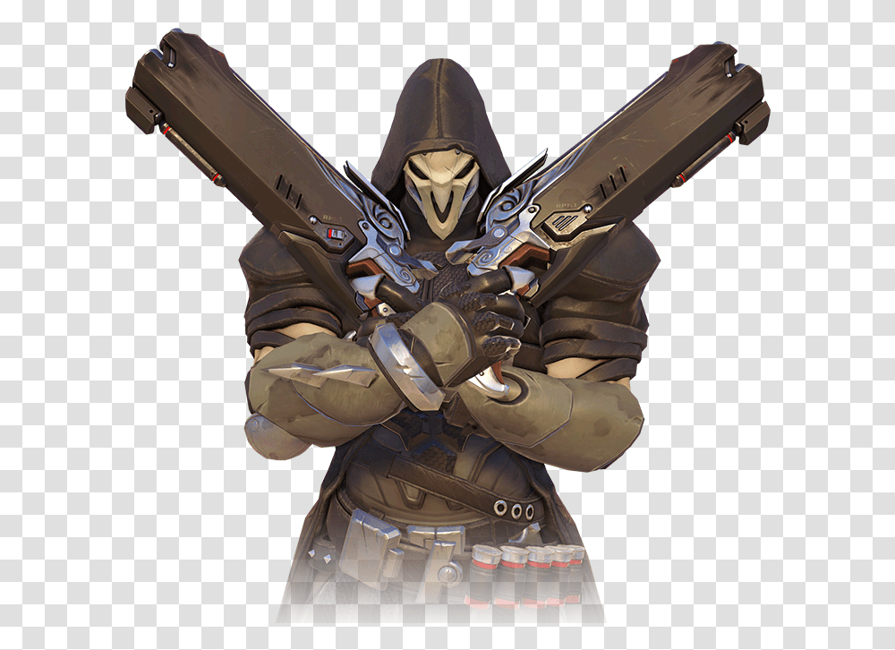 Overwatch Game Reaper Overwatch, Person, Human, People, Armor Transparent Png