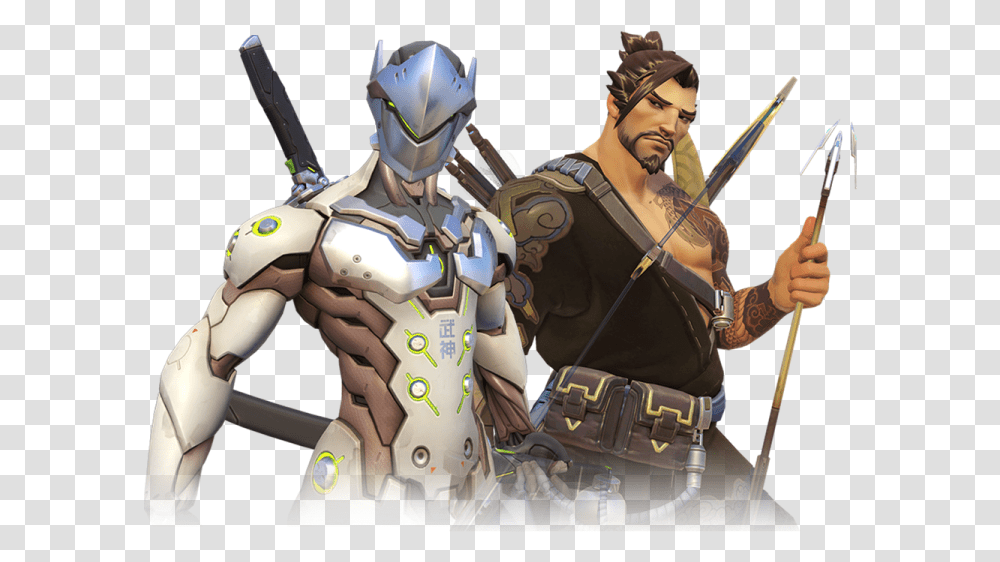 Overwatch Genji Ninja Video Game Characters, Helmet, Clothing, Apparel, Person Transparent Png