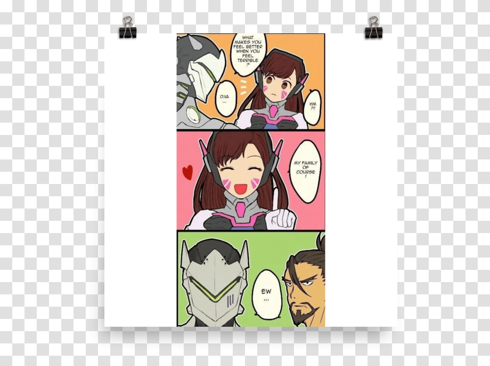 Overwatch Is Trash Memes, Comics, Book, Manga, Person Transparent Png