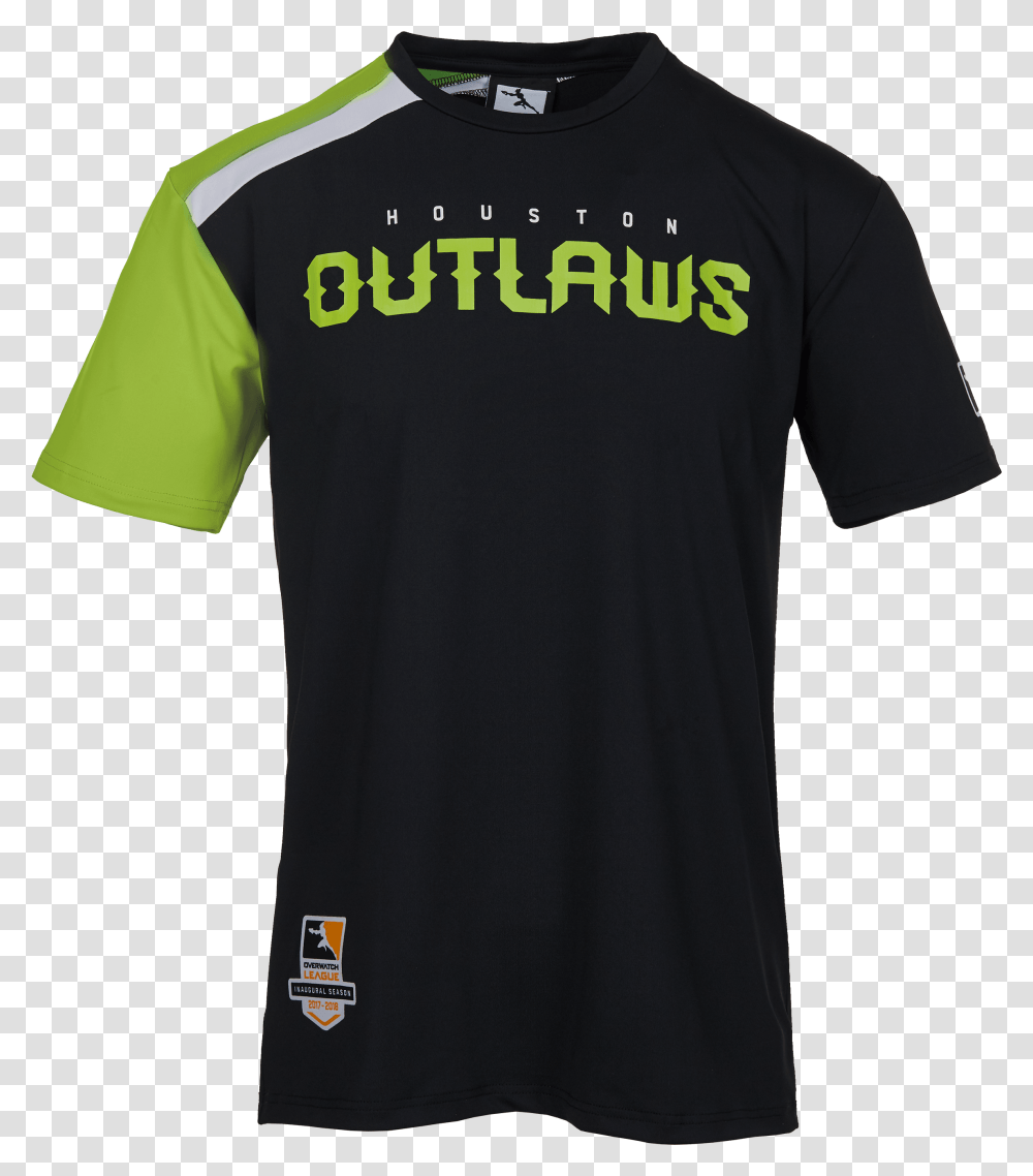 Overwatch League Houston Outlaws Jersey Logo, Clothing, Apparel, Shirt, T-Shirt Transparent Png
