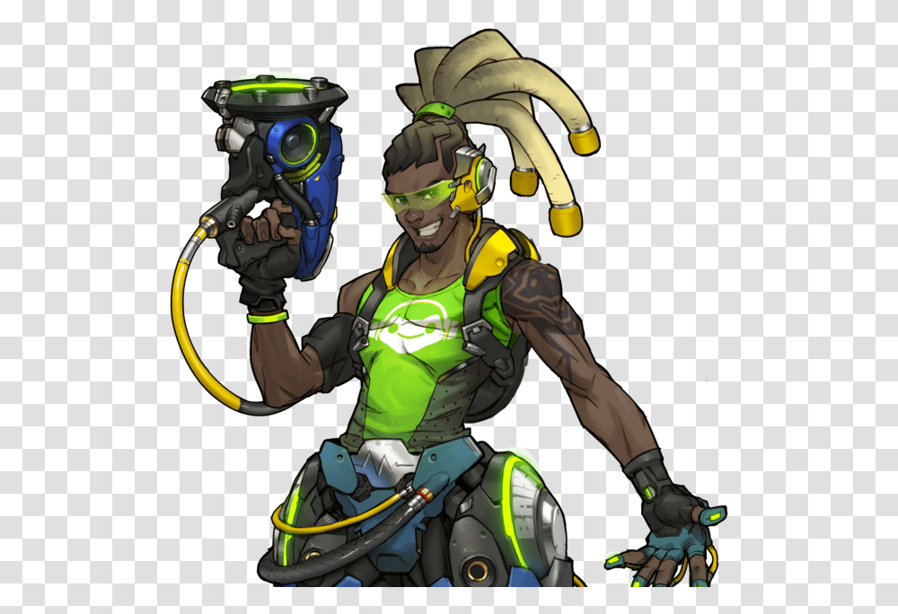 Overwatch Lucio, Helmet, Apparel, Person Transparent Png