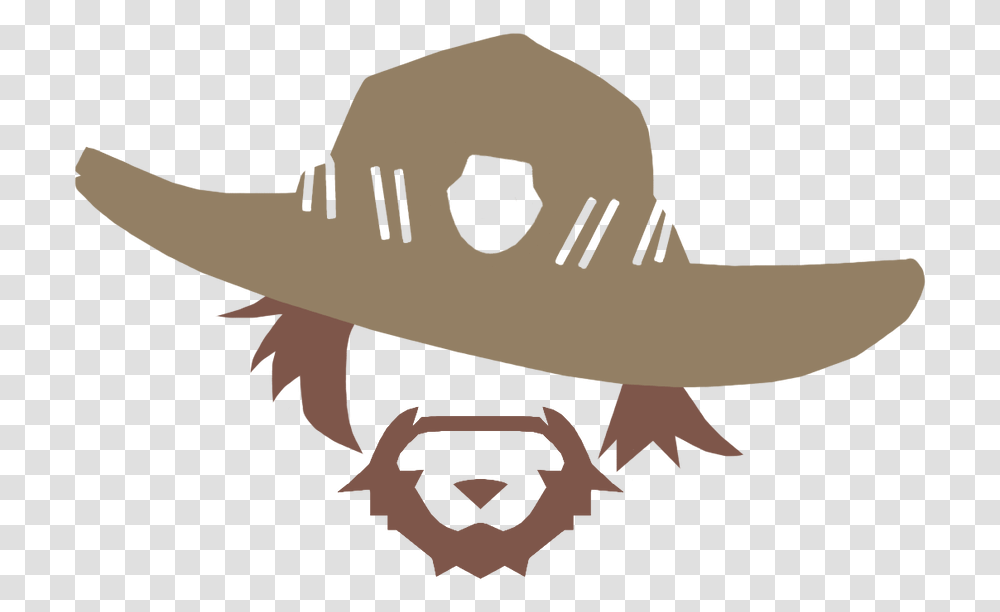 Overwatch Mccree Icon, Apparel, Axe, Tool Transparent Png