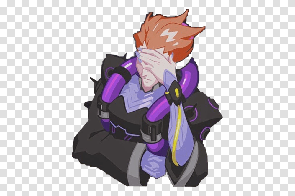 Overwatch Moira Facepalm Spray, Costume Transparent Png