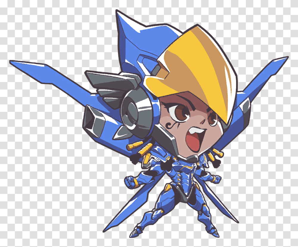 Overwatch Pharah Cute Spray Clipart Download Overwatch Pharah Cute Spray, Toy, Costume Transparent Png