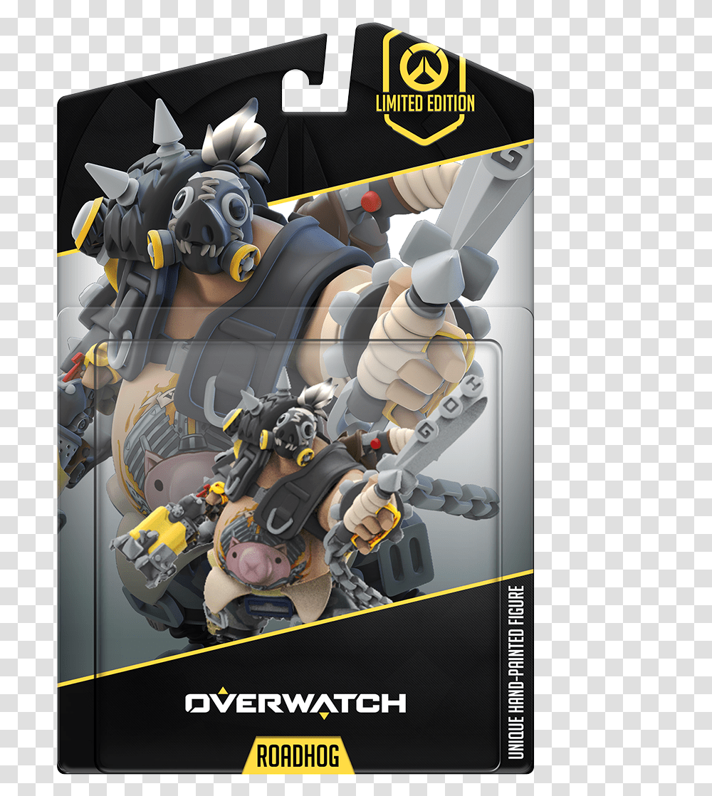 Overwatch Roadhog Action Figure, Toy Transparent Png