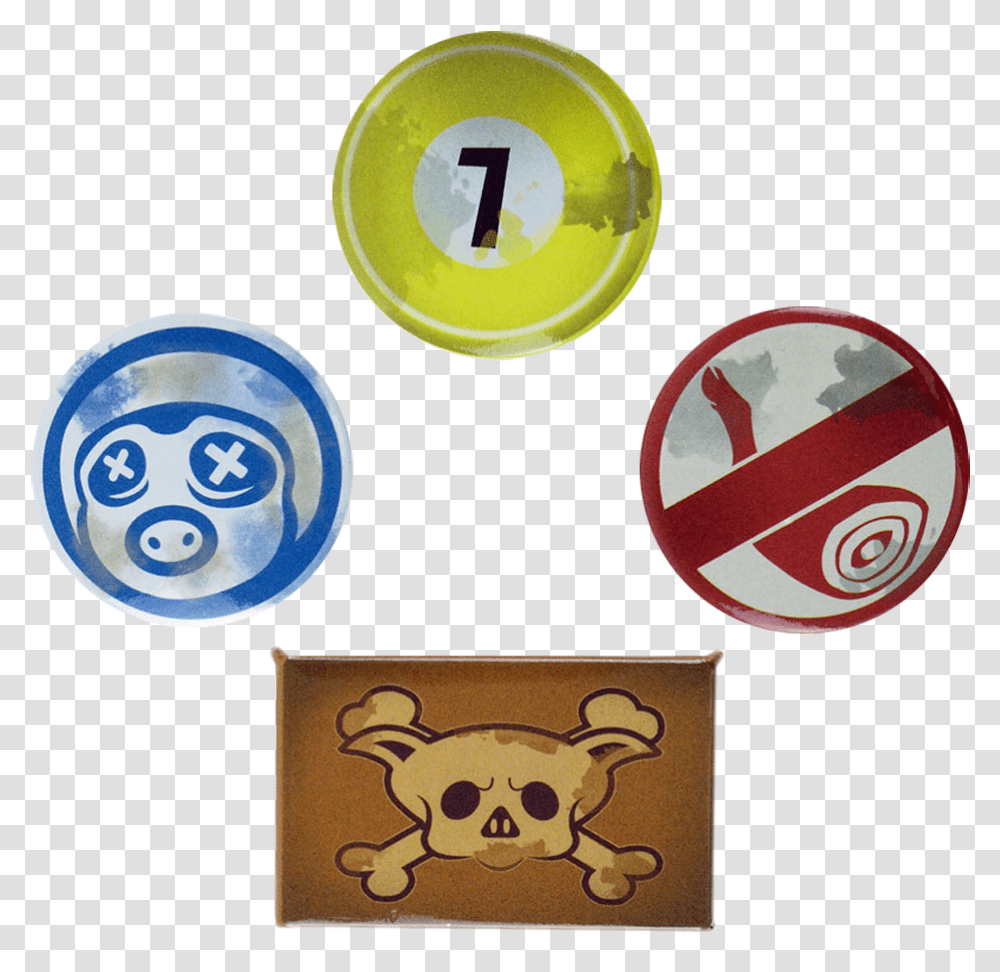 Overwatch Roadhog Button Set Circle, Number, Logo Transparent Png