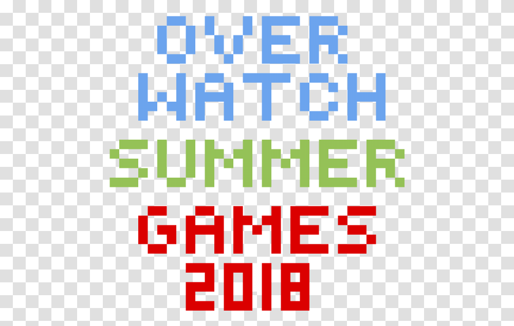 Overwatch Summer Games Circle, Alphabet, QR Code, Paper Transparent Png