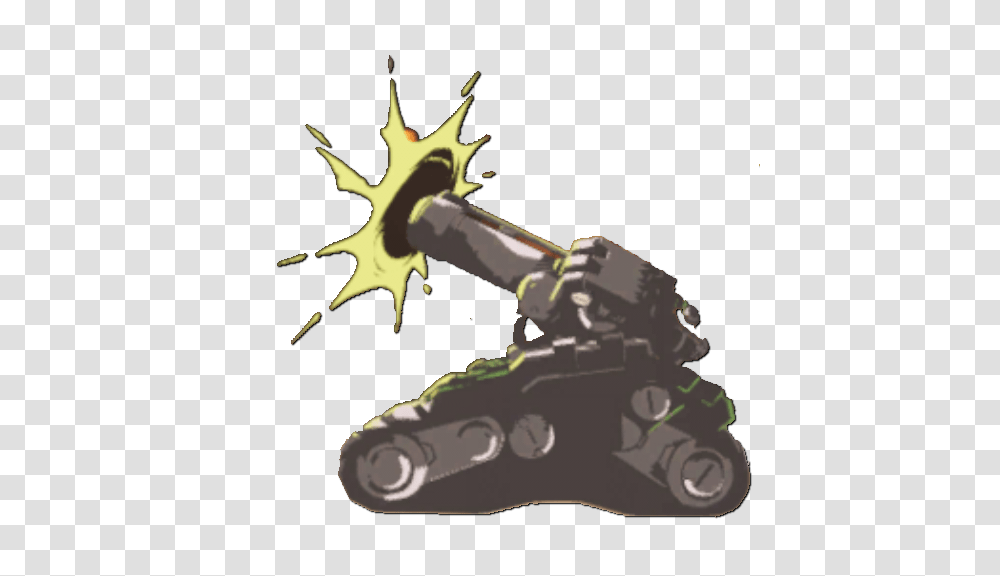 Overwatch Tank Image, Cannon, Weapon, Purse, Architecture Transparent Png