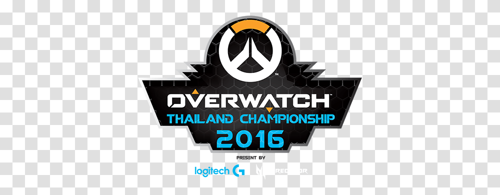 Overwatch Thailand Championship 2016 By Logitech & Predator Overwatch Shirt, Text, Logo, Symbol, Poster Transparent Png