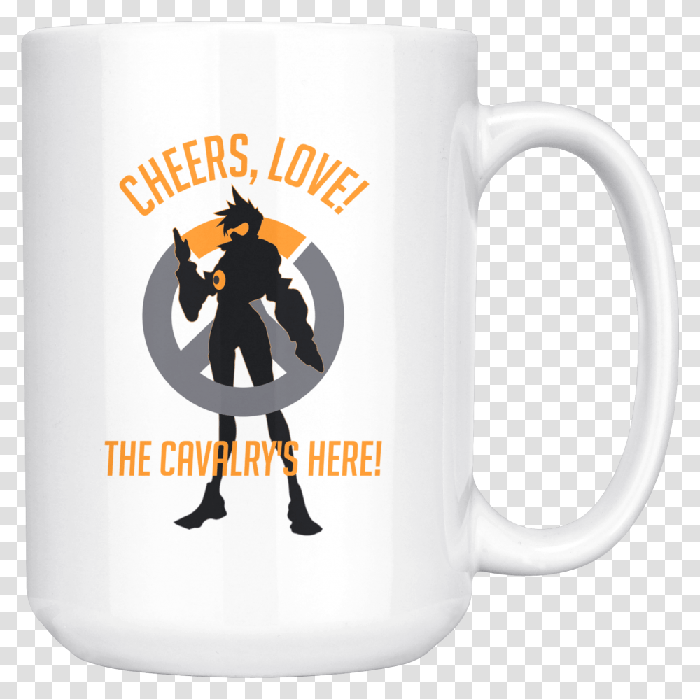 Overwatch Tracer Cheers Love Mug Beer Stein, Coffee Cup, Jug, Person, Human Transparent Png