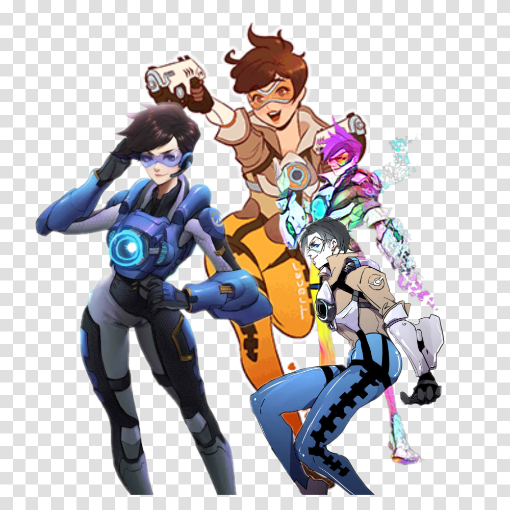 Overwatch Tracer, Person, Human Transparent Png