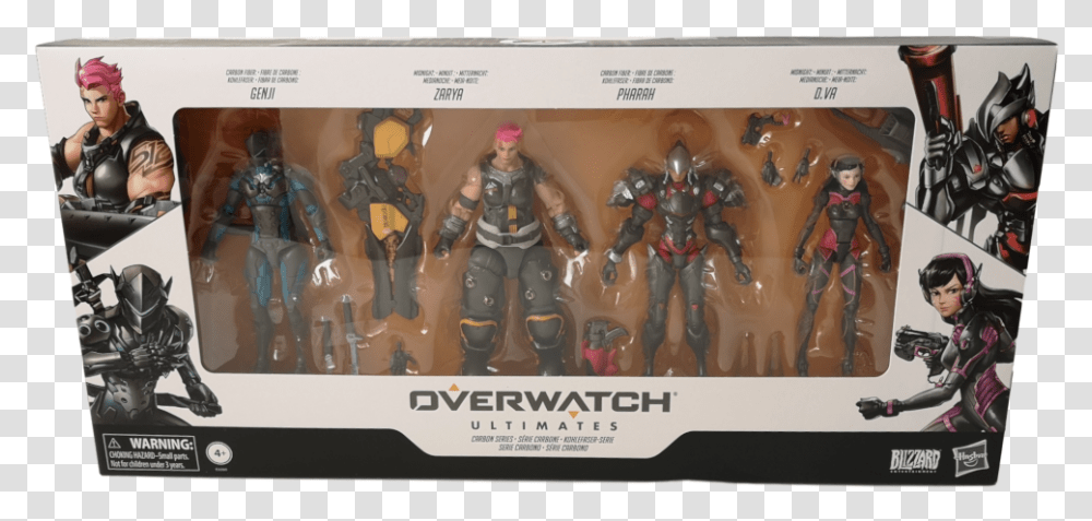 Overwatch Ultimates Action Figures, Person, Human, Toy, Helmet Transparent Png
