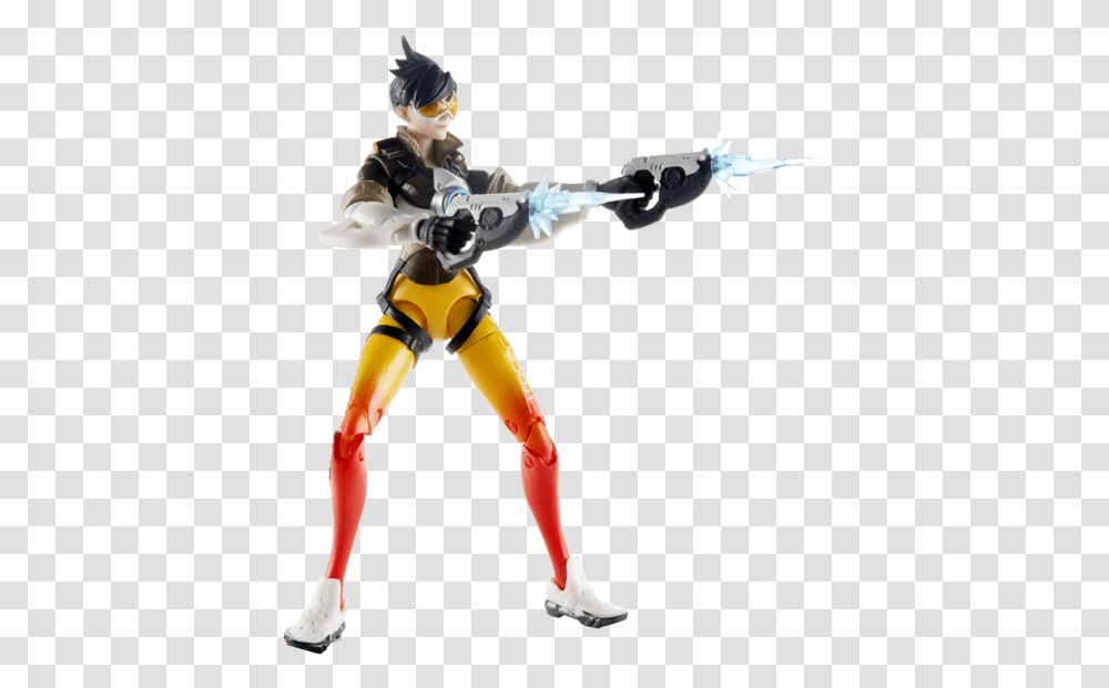 Overwatch Ultimates Tracer, Person, Human, Figurine, Toy Transparent Png