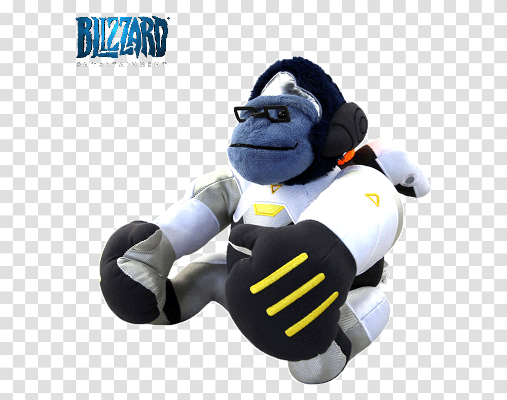 Overwatch Winston Vector Library Stock, Plush, Toy, Person, Human Transparent Png