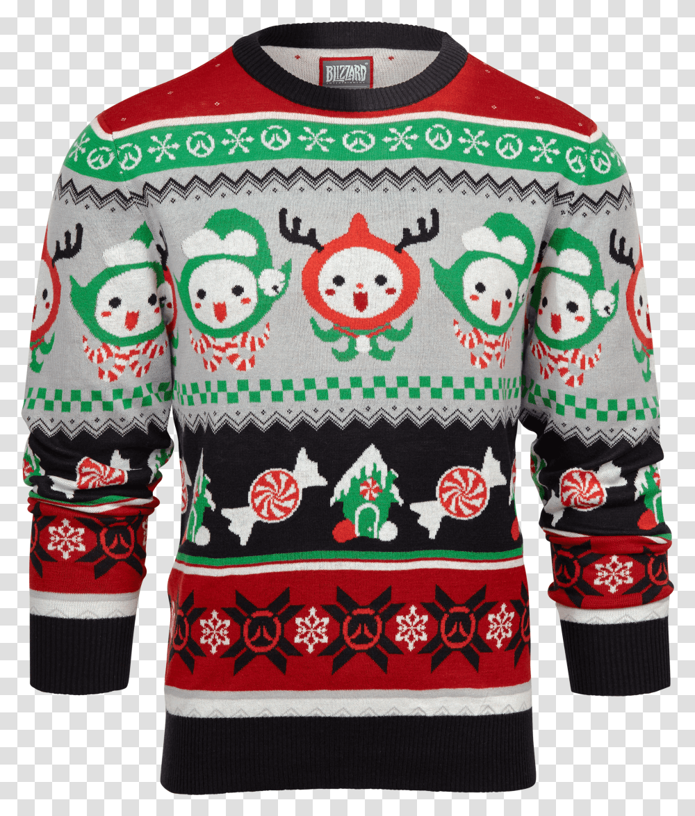 Overwatch Winter Wonderland Gear Available Now News Overwatch Ugly Sweater, Clothing, Apparel, Jacket, Coat Transparent Png