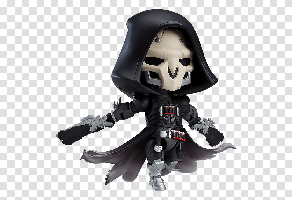 Overwatch X Good Smile Company Special Site Reaper Nendoroid, Helmet, Clothing, Apparel, Person Transparent Png