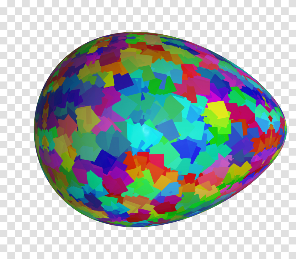 Ovo De Pascoa Colorido, Sphere, Balloon, Crystal, Mineral Transparent Png