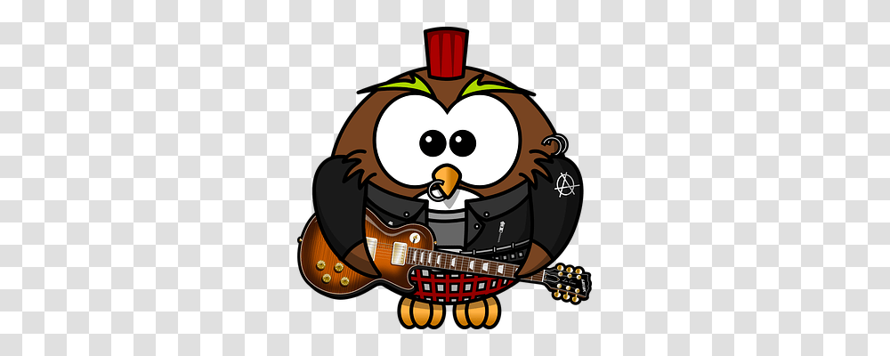 Owl Animals, Guitar, Leisure Activities, Musical Instrument Transparent Png
