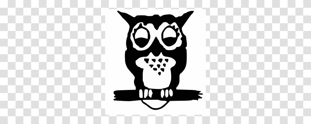 Owl Stencil Transparent Png