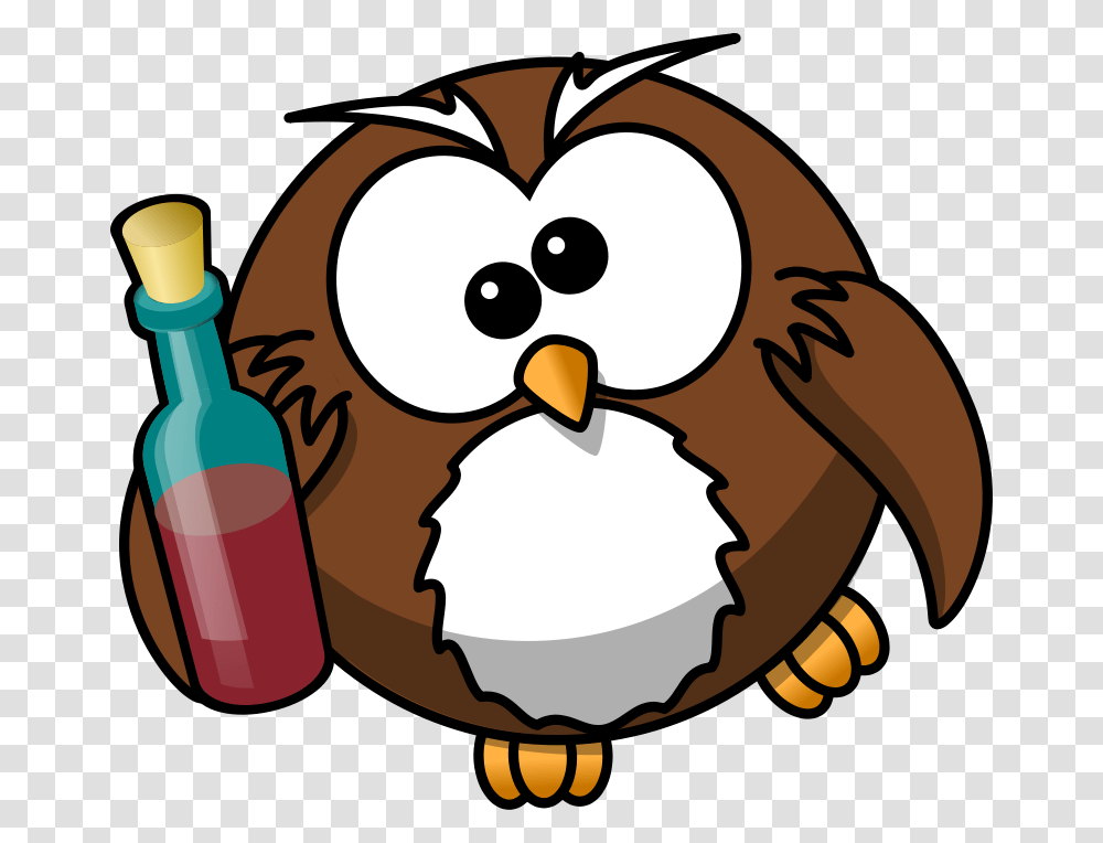 Owl Alcohol, Animals, Bird, Fowl, Poultry Transparent Png