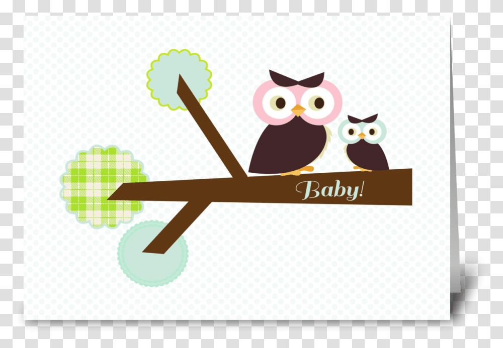 Owl Baby Shower Greeting Card Cartoon, Seesaw, Toy, Cat, Pet Transparent Png