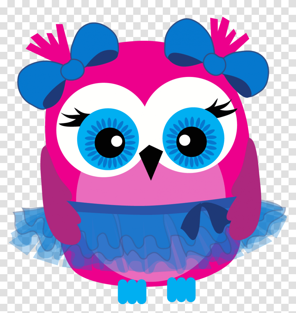 Owl Blue Tutu Printout Library Owl Cute Owl, Bird, Animal Transparent Png