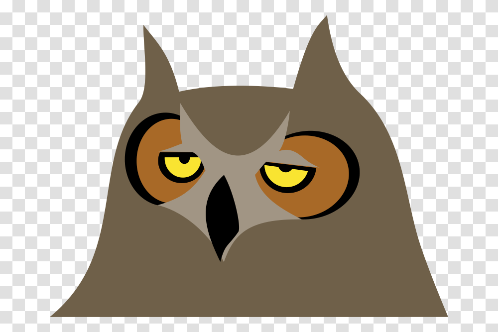 Owl Bored, Animals, Bird, Pet, Cat Transparent Png