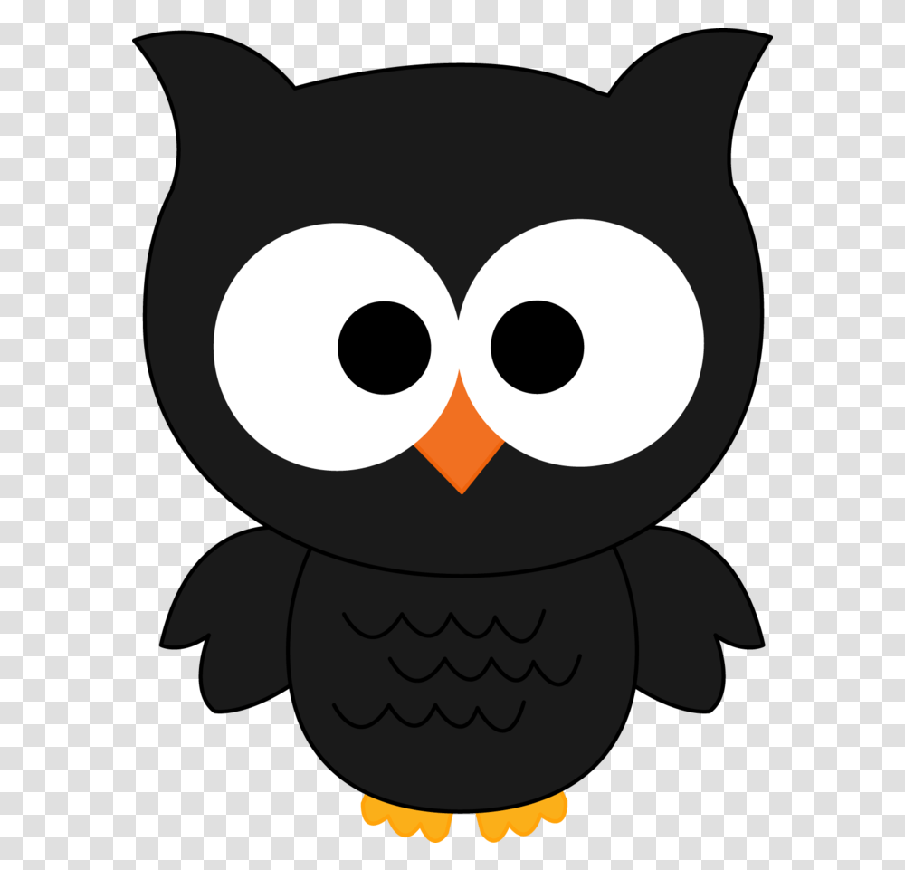Owl Cartoon Cute Black Owl Clipart, Bird, Animal, Penguin Transparent Png