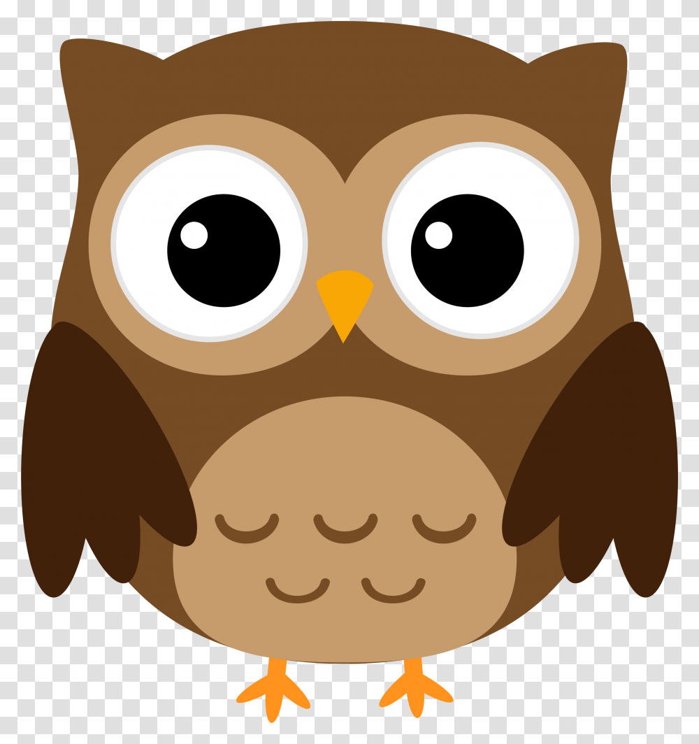 Owl Clip Art Black And White Cartoon Great Horned Owl, Snout, Mammal, Animal, Rug Transparent Png