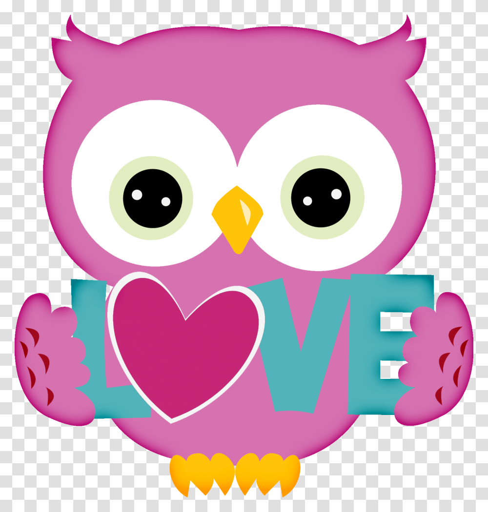 Owl Clipart Background, Heart, Pillow, Cushion Transparent Png