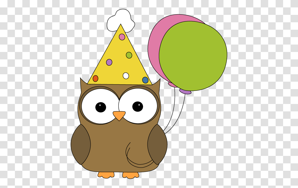 Owl Clipart, Apparel, Party Hat Transparent Png