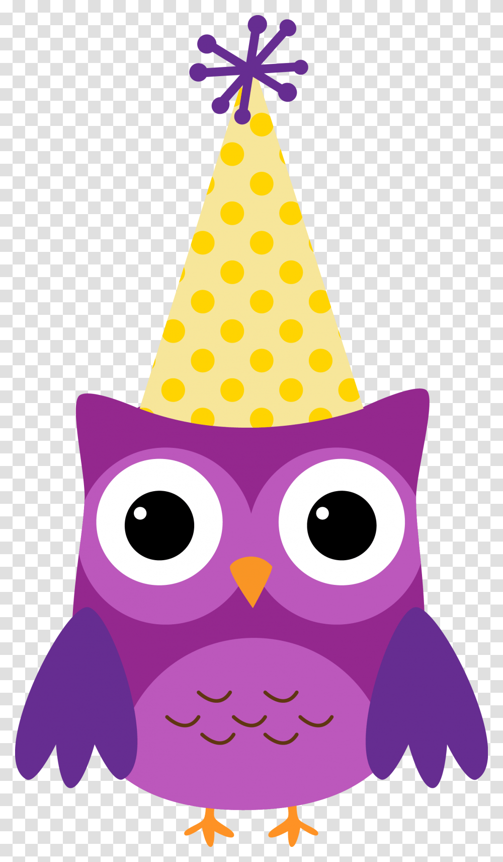 Owl Clipart Cupcake, Apparel, Party Hat Transparent Png