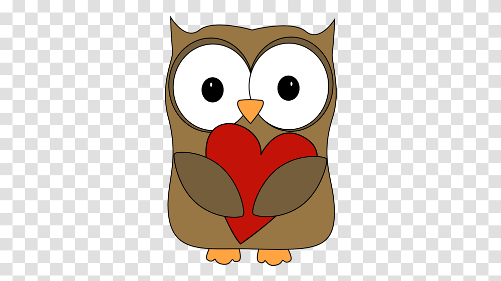Owl Clipart Cute Free Images 7 Clipartbarn Owl With Heart Clipart, Bird, Animal, Angry Birds, Fowl Transparent Png